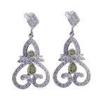 Peridot-Indian-Ayesha-multiple-Stud-Green-925-Sterling-Silver-Earring
