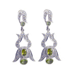 Peridot-Indian-Riya-multiple-Stud-Green-92.5-Silver-Earring