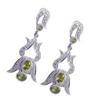 Peridot-Indian-Riya-multiple-Stud-Green-92.5-Silver-Earring
