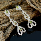 Peridot-Indian-Araya-multiple-Stud-Green-925-Sterling-Silver-Earring
