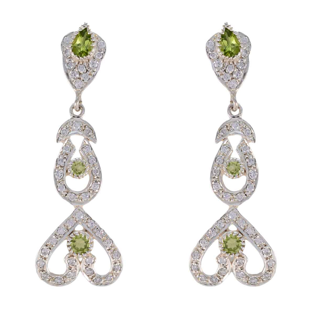 Peridot-Indian-Araya-multiple-Stud-Green-925-Sterling-Silver-Earring