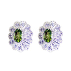 Peridot-Russian-Laura-multiple-Stud-Green-925-Sterling-Silver-Earring