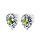 Peridot-Moroccan-Lorena-multiple-Stud-Green-Silver-Earring