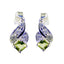 Peridot-Egyptian-Lourdes-multiple-Stud-Green-Sterling-Silver-Earring