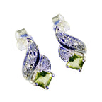 Peridot-Egyptian-Lourdes-multiple-Stud-Green-Sterling-Silver-Earring