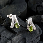 Peridot-American-Lucia-multiple-Stud-Green-Sterling-Silver-Earring