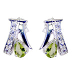 Peridot-American-Lucia-multiple-Stud-Green-Sterling-Silver-Earring