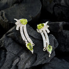 Peridot-Italian-Carla-multiple-Stud-Green-925-Silver-Earring