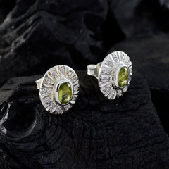 Peridot-French-Dayana-multiple-Stud-Green-92.5-Silver-Earring