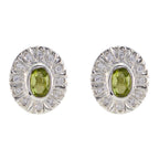 Peridot-French-Dayana-multiple-Stud-Green-92.5-Silver-Earring