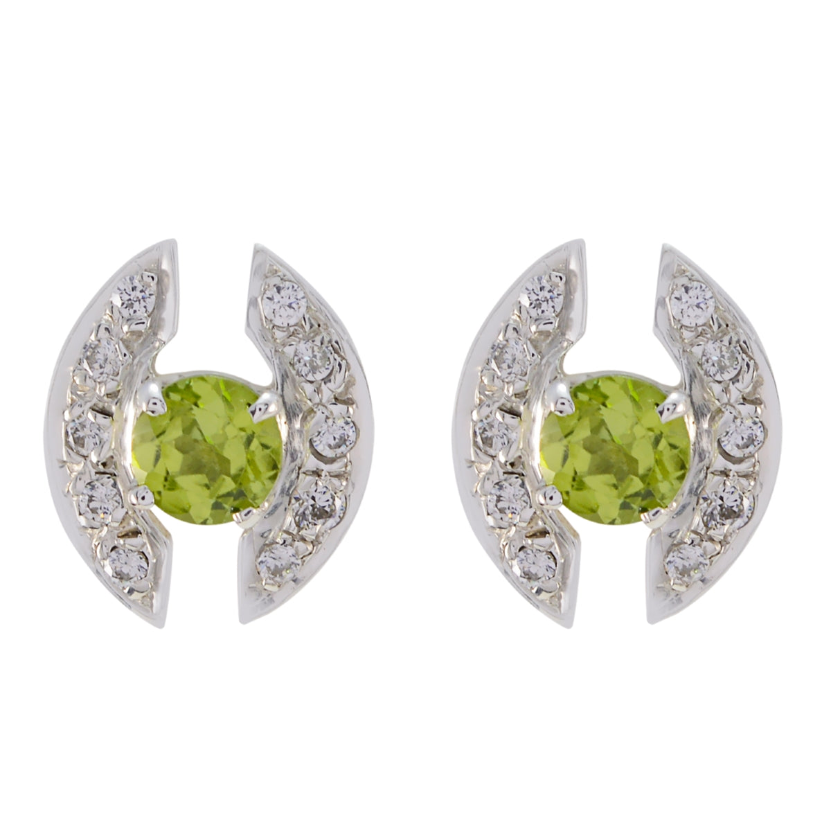 Peridot-Turkish-Mariana-multiple-Stud-Green-Sterling-Silver-Earring