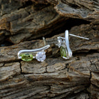Peridot-Middle-Eastern-Milagros-multiple-Stud-Green-925-Sterling-Silver-Earring