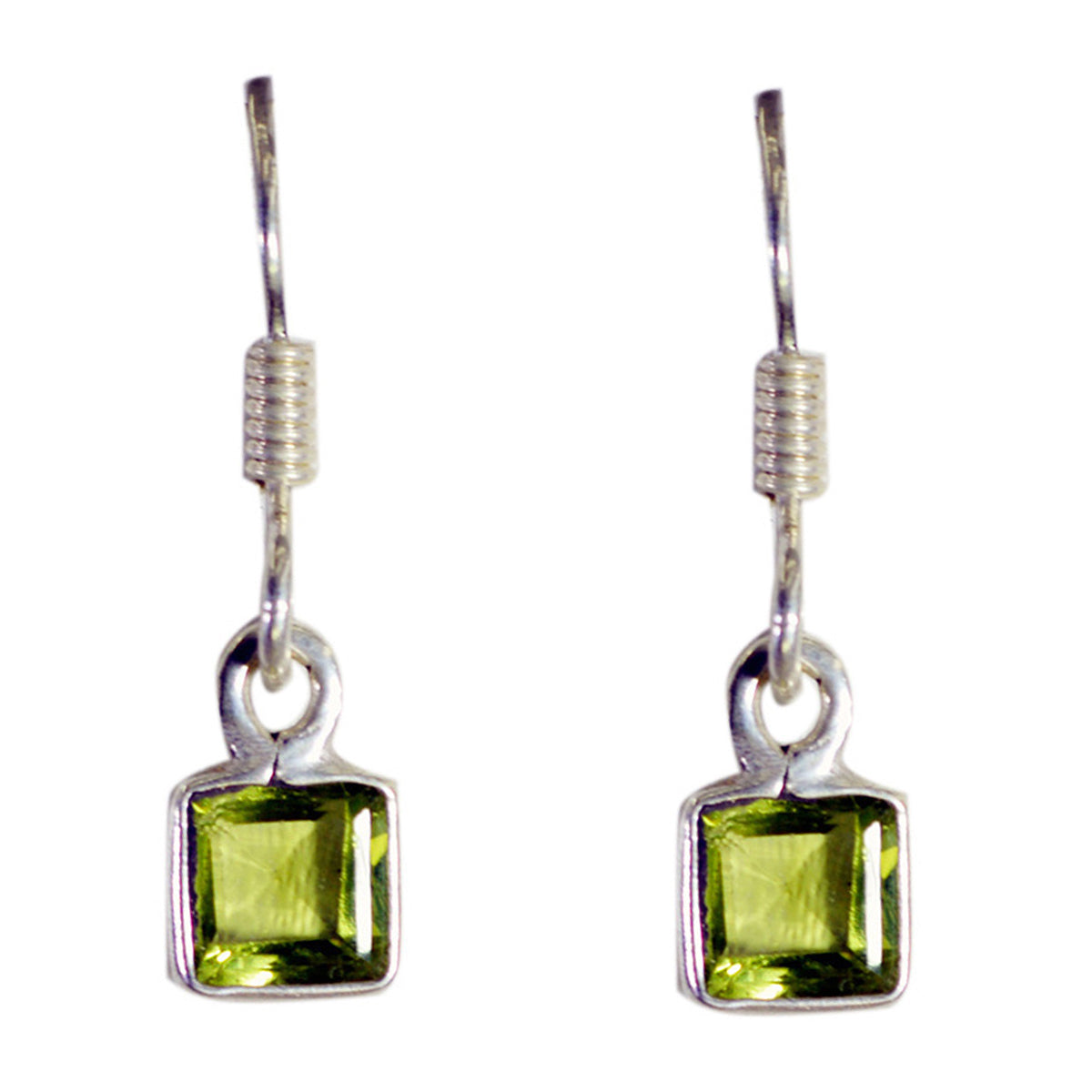 Peridot-Korean-Patricia-multiple-Dangle-Green-92.5-Silver-Earring Main image