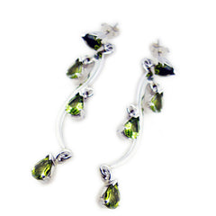 Peridot-African-Rebeca-multiple-Stud-Green-925-Silver-Earring