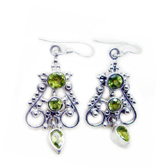 Peridot-Mexican-Aiko-multiple-Dangle-Green-92.5-Silver-Earring
