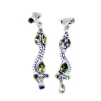Peridot-Australian-Ayaka-Multiple-Dangle-Green-925-Sterling-Silber-Ohrring