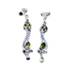 Peridot-Australian-Ayaka-multiple-Dangle-Green-925-Sterling-Silver-Earring