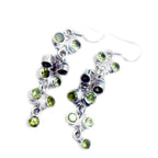 Peridot-Spanish-Chen-multiple-Dangle-Green-Silver-Earring
