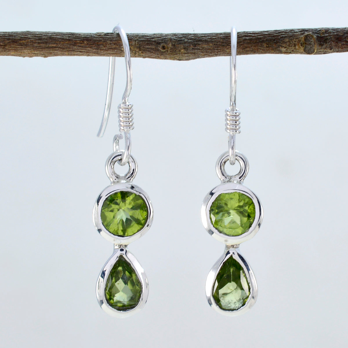 Peridot-Moroccan-Rosa-multiple-Dangle-Green-925-Silver-Earring