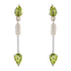 Peridot-Egyptian-Sara-multiple-Stud-Green-925-Silver-Earring