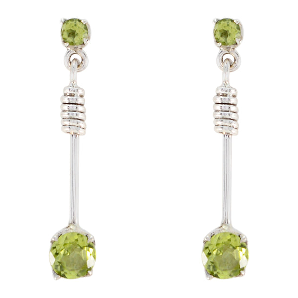 Peridot-Egyptian-Laura-multiple-Stud-Green-925-Sterling-Silver-Earring