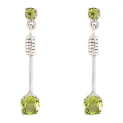 Peridot-Egyptian-Laura-multiple-Stud-Green-925-Sterling-Silver-Earring