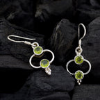 Peridot-American-Sofía-multiple-Dangle-Green-925-Silver-Earring