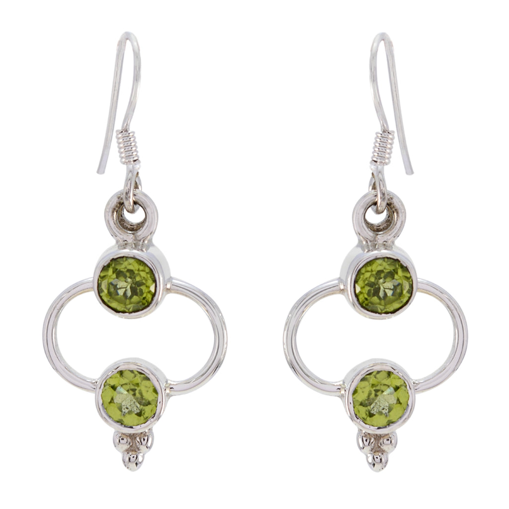 Peridot-American-Sofía-multiple-Dangle-Green-925-Silver-Earring