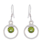 Peridot-Korean-Teresa-multiple-Dangle-Green-Silver-Earring