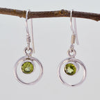Peridot-Korean-Teresa-multiple-Dangle-Green-Silver-Earring