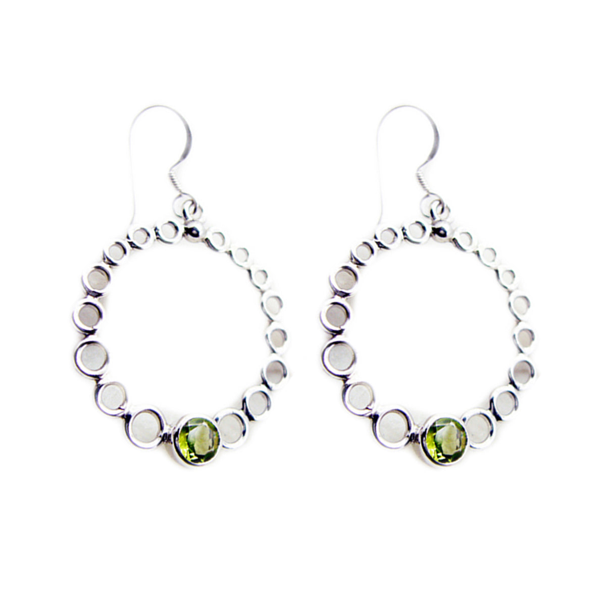 Peridot-Middle-Eastern-Abigail-multiple-Dangle-Green-92.5-Silver-Earring