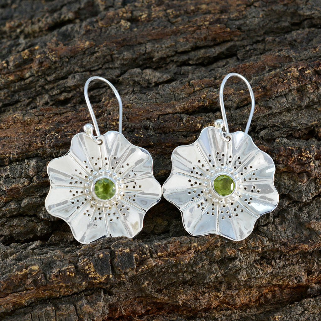 Peridot-African-Alina-Solitaire-Dangle-Green-925-Sterling-Silver-Earring