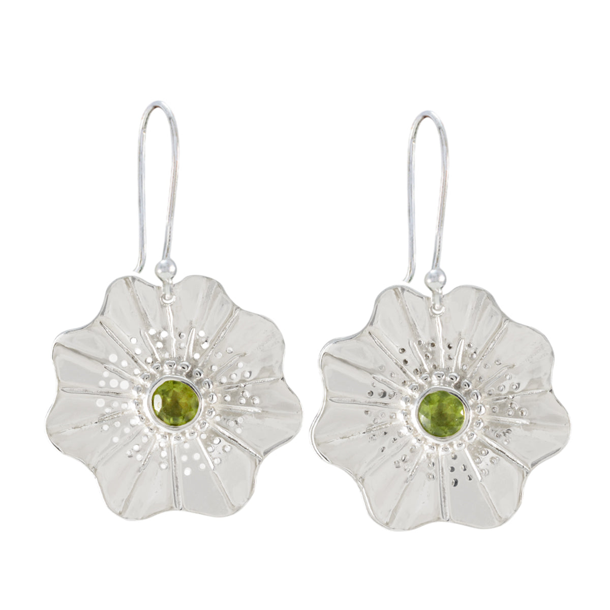 Peridot-African-Alina-Solitaire-Dangle-Green-925-Sterling-Silver-Earring