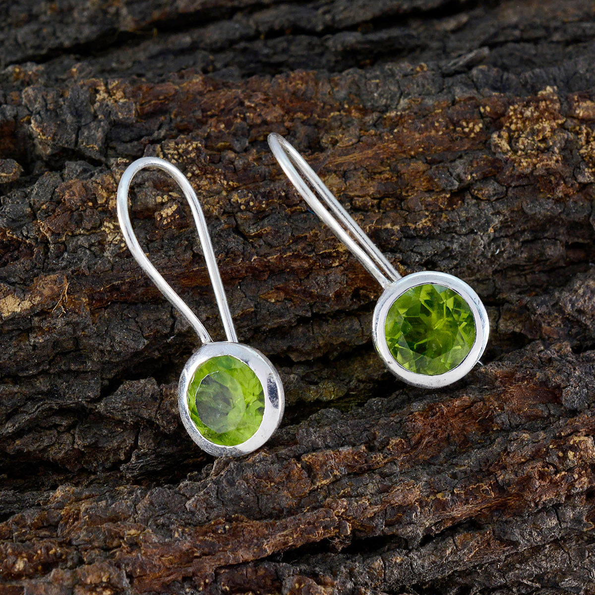 Peridot-Middle-Eastern-Abigail-Solitaire-Dangle-Green-92.5-Silver-Earring