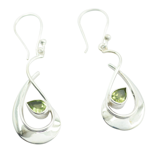 Peridot-Australian-Agnes-Solitaire-Dangle-Green-925-Silver-Earring