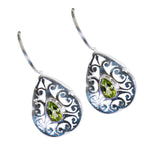 Peridot-French-Alina-Solitaire-Dangle-Green-925-Silver-Earring