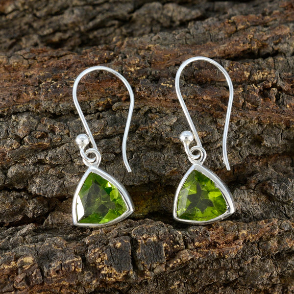Peridot-American-Aiko-multiple-Dangle-Green-Silver-Earring