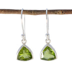 Peridot-American-Aiko-multiple-Dangle-Green-Silver-Earring