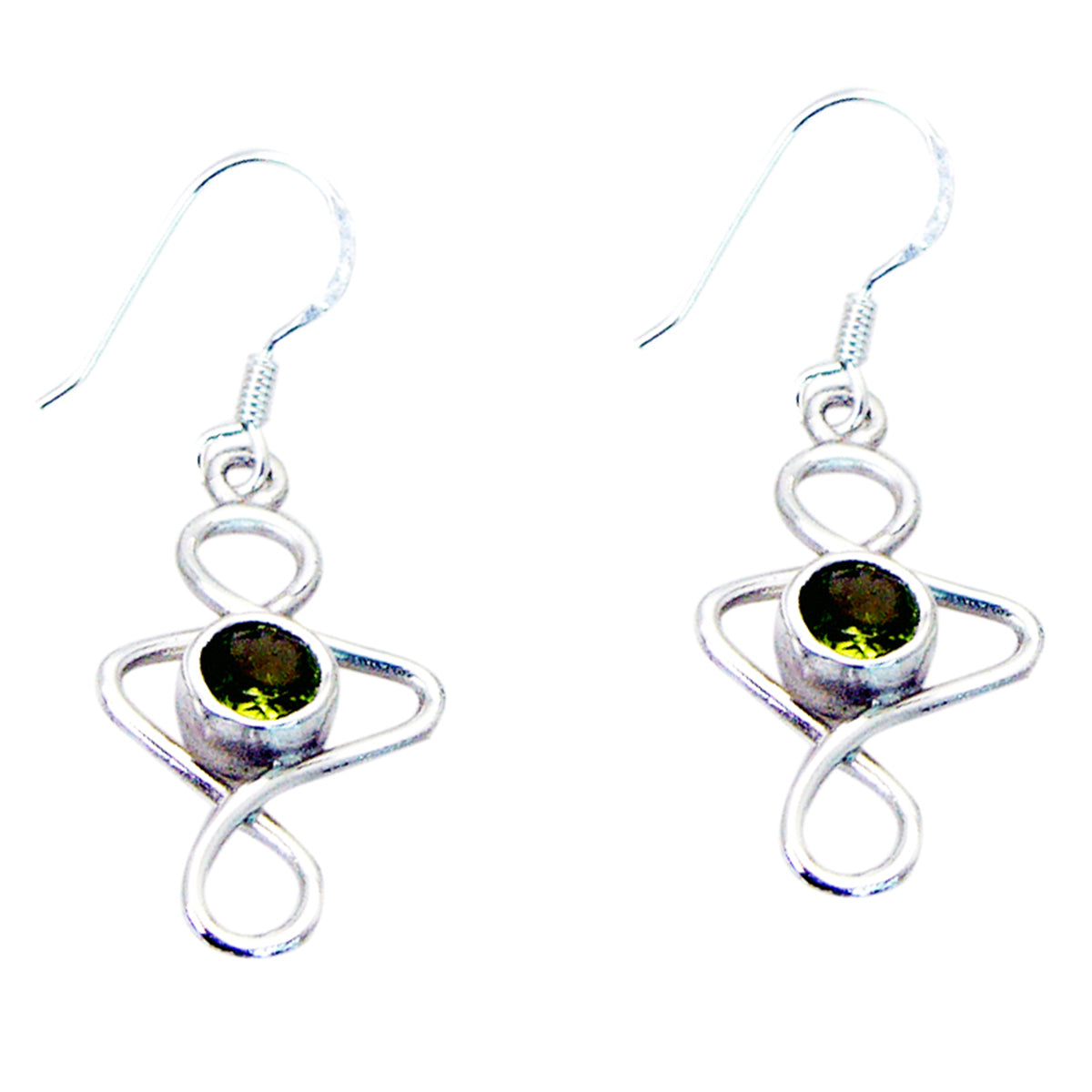 Peridot-German-Amelia-Solitaire-Dangle-Green-92.5-Silver-Earring