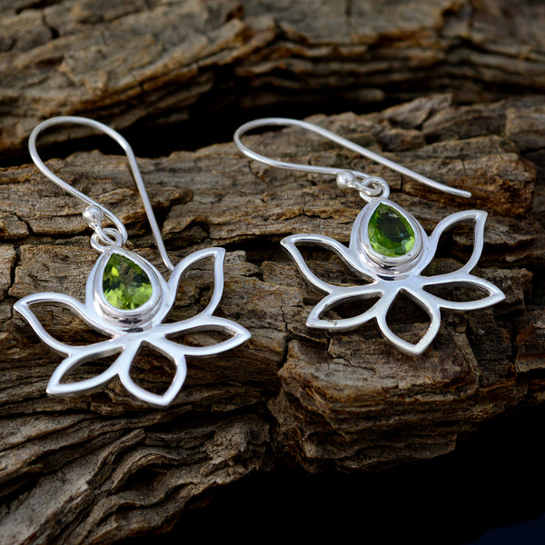 Peridot-Japanese-Bella-Solitaire-Dangle-Green-92.5-Silver-Earring
