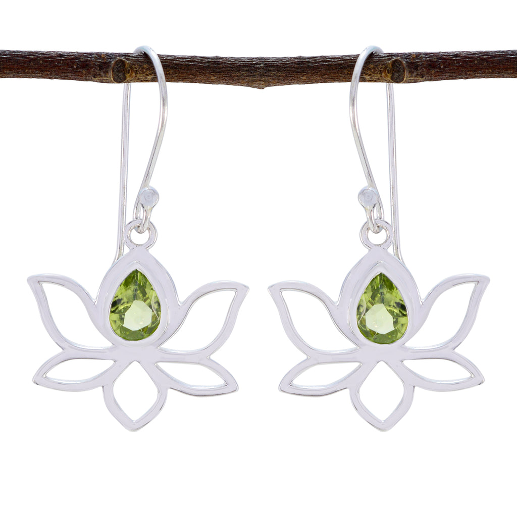 Peridot-Japanese-Bella-Solitaire-Dangle-Green-92.5-Silver-Earring