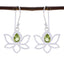 Peridot-Japanese-Bella-Solitaire-Dangle-Green-92.5-Silver-Earring