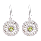 Peridot-Spanish-Claire-Solitaire-Dangle-Green-Sterling-Silver-Earring