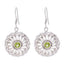 Peridot-Spanish-Claire-Solitaire-Dangle-Green-Sterling-Silver-Earring