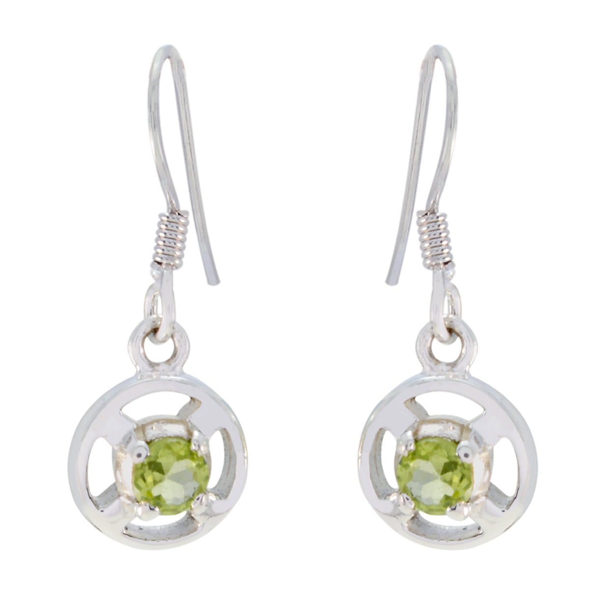 Peridot-Latin-American-Clara-Solitaire-Dangle-Green-925-Sterling-Silver-Earring