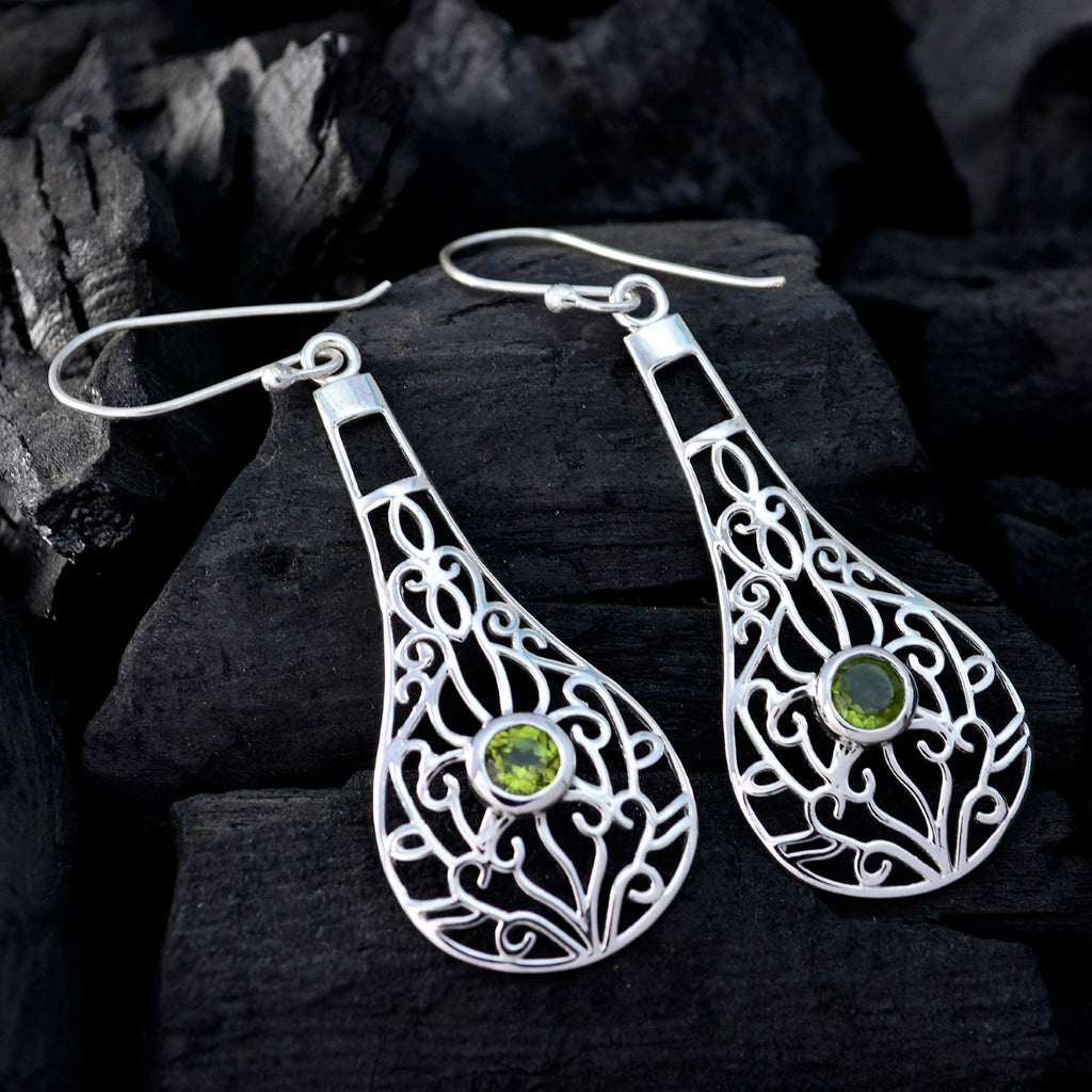 Peridot-French-Eleanor-Solitaire-Dangle-Green-92.5-Silver-Earring