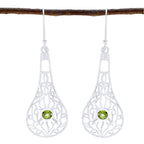 Peridot-French-Eleanor-Solitaire-Dangle-Green-92.5-Silver-Earring