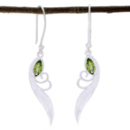Peridot-German-Elena-Solitaire-Dangle-Green-Silver-Earring