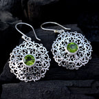 Peridot-African-Eliza-Solitaire-Dangle-Green-925-Silver-Earring