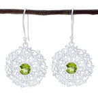 Peridot-African-Eliza-Solitaire-Dangle-Green-925-Silver-Earring
